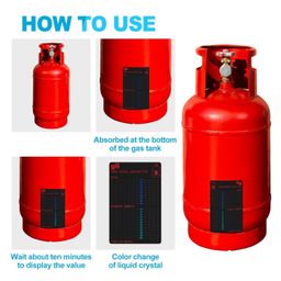 vinishq ViNishq® Magnetic Propane Gas Cylinder Level Indicator | Reusable Fuel Tank Gauge & Leak Detector for Home & Kitchen Use | Easy-to-Read Safety Tool for Daily Gas Monitoring- Pack of 1 image 5
