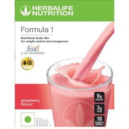 HERBALIFE NUTRITIONAL SHAKE MIX STRAWBERRY FLAVOUR 500g image 2