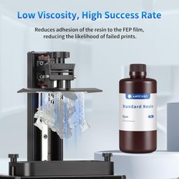 ANYCUBIC 3D Printer UV Resin 405nm Rapid Photopolymer for Photon/S Liquid 3D Resin Universal High Precision for LCD/DLP/SLA 3D Printers (1L Clear) image 3
