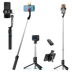 WeCool S4 Selfie Stick with Light in 6 Shades, 3 Colours & 2 Tones with Detachable Mobile Holder, Selfie Stick Extendable Upto 43 inc / 110cm, Tripod Stand... image 1