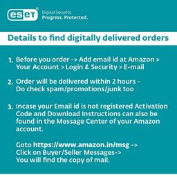 Eset Internet Security - 1 User, 1 Year (Email Delivery in 2 hours- No CD) image 2