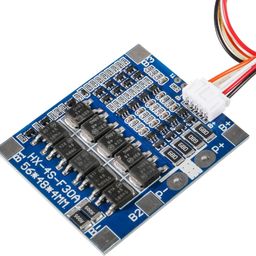 BITSKY INDIA 4S 30A 12.8V BMS 18650 Lithium Iron Phosphate Battery Protection Board LiFePO4 Battery Module Over-Discharge/Over-Current image 1