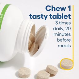 Natural Factors Dgl Chewable 400mg, 90 Chewable Tablets image 5