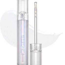 Rom&Nd Glasting Water Gloss Brilliant 00 Meteor Track | Lightweight, Non-Sticky Texture | Smooth Application | Enhances Natural Lip Color | Portable and Easy to Use image 1