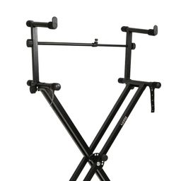 Kadence Heavy-Duty, Double-X, Adjustable Piano Keyboard Stand with Locking Straps (KSTD-DX2 Dual Braced) image 4