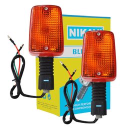 NIKAVI INDA12 Blinker Indicator Assly. Compatible for Hero Honda Rear (Set of 2) image 1