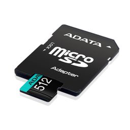ADATA Premier Pro microSDXC/SDHC UHS-I U3 Class 10(V30S) 512GB MicroSD Card, R/W Speed up to 100/85 MB/s - AUSDX512GUI3V30SA2-RA1 image 3