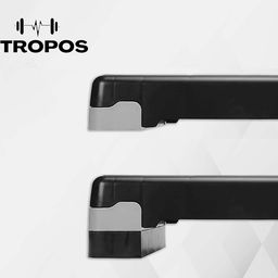 Atropos Aerobic Stepper Bench with (Imported Ball Bearing Adjustable Skipping Rope for Fast & Smooth Workout with Extra Comfort Foam),Workout Deck with Both Adjustable Items. (AS (Grey), SR (Red)) image 4
