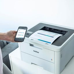 Brother HL-L3220CDW (New Launch) Automatic Duplex Color Laser LED Printer, 1 Line LCD Display, 256 MB Memory, 250 Sheets Paper Tray, USB 2.0, WiFi (Dual Band), WiFi Direct, 18 PPM, Free Installation image 5