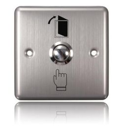 NAVKAR SYSTEMS Stainless Steel Switch Panel Door Exit Push Button Access Control (3/3) inches image 1