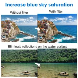 5 Pcs Nd Filter for Mobile, Nd Filter, Clip-on Phone Lens ND Filter Kit Multi-Coated Adjustable Neutral Density Filter Compatible (Black) image 3