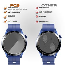 FCS Pack of 5 screen guard for Casio Watch-AE-1200WH-1AVDF (D097) | Edge to Edge Coverage | 0.33mm Anti Shock Screen Protector (5) image 4