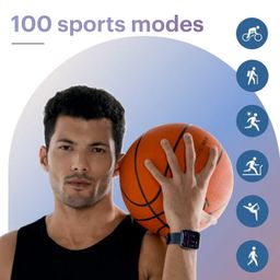 Noise Pulse 2 Max 1.85" Display, Bluetooth Calling Smart Watch, 10 Days Battery, 550 NITS Brightness, Smart DND, 100 Sports Modes, Smartwatch for Men and Women (Midnight Blue) image 5