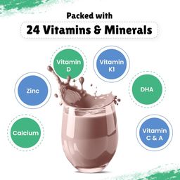 Little Joys Nutrimix Nutrition Powder 1kg|2-6 Years|Zero Refined Sugar|Supports Healthy Growth & Boosts Immunity|With Ragi, Bajra, Almonds & Oats|Chocolate Flavour, 1 count, 33 servings image 3