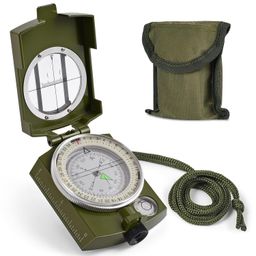 cotouxker Compass, Hiking Compass for Survival with Lensatic – Waterproof Durable and Pocket-Sized image 1