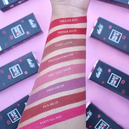 Iba Must Have Transfer Proof Ultra Matte Lipstick for Women - 07 Pick Me Up, 3.2g | Enriched with Vitamin E and Cocoa Butter | Lasts upto 8hrs Long Lasting & Matte Finish | Smudge-Proof & Waterproof | Lightweight & Highly Pigmented | Hydrated Lips | Lip Makeup image 4