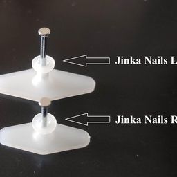jinka Nails (Combo:25 Pieces Regular Size and 15 Pieces Large) Wall Hooks for Photo Frames, Clocks, Mirrors, Keys, Decorative Items, etc. Wall Hooks for Hanging Strong - 40 Pieces Packet image 2