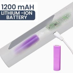 SMIRLY Autokill 2-in-1 Mosquito Racket 1200mAh Battery USB Charging LED Light Insect Breeze Trap Fly Swatter for Indoor Home Outdoor Mosquito Killer Racket (Mosquito Racket) image 5