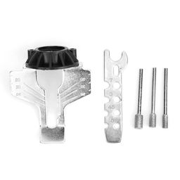 A AND S TOOLS Chainsaw Sharpening Attachment Rotary Tool Accessory Kit Chain Saw Sharpening Attachment Sharpener Guide Drill Adapter Head Ruler image 1