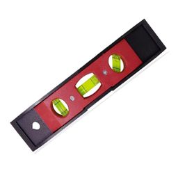 Drumstone 𝟏+𝟏 𝐘𝐄𝐀𝐑 𝐖𝐀𝐑𝐑𝐀𝐍𝐓𝐘 9-Inch Magnetic Torpedo Spirit Level – 3-Bubble Mini Pocket Level Ruler | Compact & Portable with Accurate Horizontal, Vertical & Measurements image 1