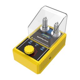 AUTOOL Car Spark Plug Tester and Analyzer, 110V with Protective Cover and Double Hole 12MM Socket image 1
