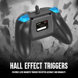 Ant Esports GP165 Wired Controller with Hall Effect Magnetic Triggers for PC/PS3/Android (Black/Grey) image 4