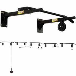 Protoner Dynamic Wall Mounting Chin up Bar with Lats Pully image 1