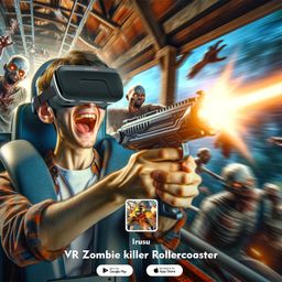 Irusu Monster VR Headset - Virtual Reality Glasses with 40 MM HD Lens,Built in Touch Button and Controller for Learning | Gaming | Watching Movies | Virtual Experiences image 5