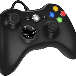 GAMENOPHOBIA Wired Controller for Xbox 360, Game Controller for Xbox 360 with Dual-Vibration Turbo for Microsoft Xbox 360/360 Slim image 1
