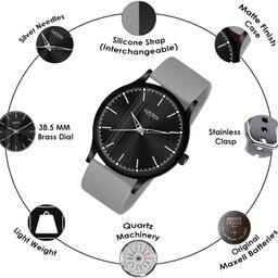 matrix Swap Analog Black Dial Watch with Interchangeable Straps for Men & Boys image 4