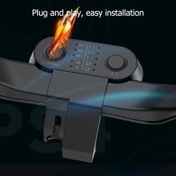 Back Button Attachment, Ergonomic Multifunction Burst Function Plug and Play Controller Paddles ABS for Game Controller image 5