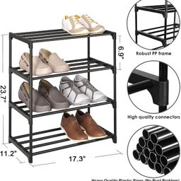Jureto BookShelf, Book Shelf for Home Library, Multipurpose Portable Book Shelf, Unbreakable Material, 7 Layer - Pack of 1 image 3