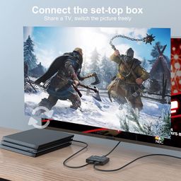 ETZIN DisplayPort Switch, Bidirectional DisplayPort 1.4 KVM Splitter 2 Input 1 Output - Supports 8K 4K 1080P, Manual DP Switcher for Monitor etc EPL-540H image 5