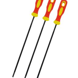 3 PCS Chainsaw Sharpener, Chain Saw Sharpener Tool, Chainsaw, Knife Sharpener Stone, Chain Saw Machine, Three Sizes, Durable Chainsaw Accessories Ideal for Industrial, Office, School, and Home Use image 1