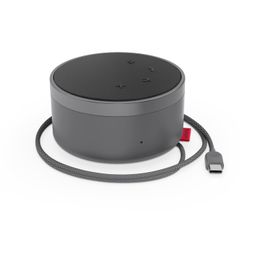 Lenovo Go Speakerphone (USB-C) | Microsoft Teams Certified | Dual omnidirectional mics with 1.5m Range | 3X Noise Reduction | 265g Light | Far-Field Pick-up Technology | Acoustic Echo Cancellation image 5