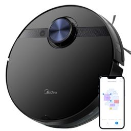 Midea M7 Evo Robotic Vacuum Cleaner,Wet & Dry, 8000Pa Suction, Schedule Cleaning, Lidar Navigation, Alexa/App Control image 1