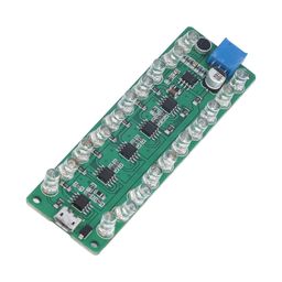 BAZPUR MART® LED Display, LED Indicates Melody Light Reverse Connection LED VU Meter for Test Sound Level for Prevent Reverse Polarity of The Power Supply'$ image 1