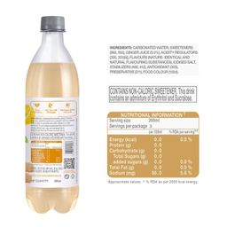 Paper Boat Ginger Lemon Sparkling Water, Pack of 6, 600ml Each & Paper Boat Peach Sparkling Water, Pack of 6, 600ml Each image 3