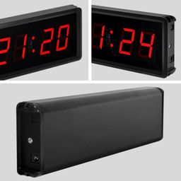 ATORSE 1.5'' LED Interval Timer Gym Timer Stopwatch Home Fitness Workout Clock image 3