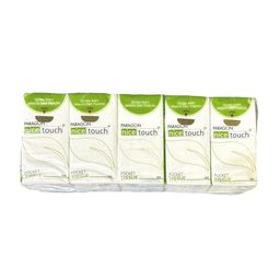 Nice Touch Pocket Tissue | Pack of 10 Individual Packets | 10 3-Ply Tissues in a Single Packet | 100 Tissues | Ultra Soft | White Dry Tissues | Easy to Carry | Easy to Use (Pack of 1) image 4