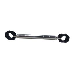 R.J.VON - Universal Adjustable Motorcycle Handlebar Cross Bar Chrome for RE Classice 350, Reborn,Himalayan,interceptor,hunter,Meteor. etc. image 1