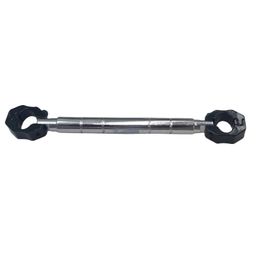 R.J.VON - Universal Adjustable Motorcycle Handlebar Cross Bar Chrome for RE Classice 350, Reborn,Himalayan,interceptor,hunter,Meteor. etc. image 3