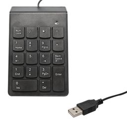 Connectland CL-USB-NUMSPC USB Numeric Keypad (Black) image 1