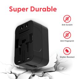 TSIM Newly Launched Type C (USB C) Universal Travel Adapter with Type C, 3 in 1 Universal Adapter Plug, Travel Essentials Accessories with 1 USB, 1 USB-C, Travel Adaptor for Laptop, Mobile, Tablet image 4