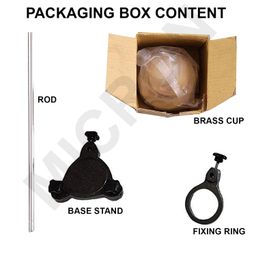 B4 Viscometer | Portable Cup B-4 Liquid Flow Meter Viscometer With Heavy Cast Iron Stand | Viscosity Cup with Stand (Pack of 1) (B4 cup with Stand) image 2