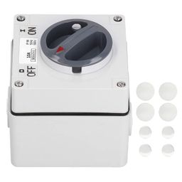Generic Outdoor Waterproof Switch Socket, Buttons Indicators, Dustproof Switch, Industrial Control Components, for Home Fire‑Resistant Office Durable(3P10A)' image 1