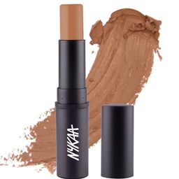 Nykaa Skin Genius Buildable Coverage Foundation Suitable for All Skin Types Stick Matte 07 Toffee Chisel image 1