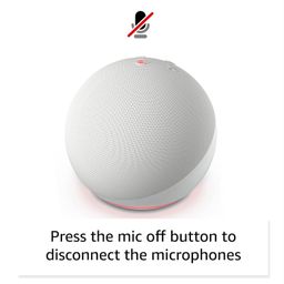 Amazon Echo Dot (5th Gen) | Smart speaker with Bigger sound, Motion Detection, Temperature Sensor, A image 5