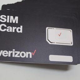 verizonw Verizon Postpaid 3-in-1 SIM Card, LTE, 3-in-1 (4FF / 3FF / 2FF) for Any Verizon Phone, Prepaid and Postpaid Compatible, No NFC Support image 5
