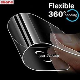 Eliane Screen Guards Protector Compatible With Ola S1, Pro, Air Ev Scooter Edge To Full Coverage Easy Installation Kit, Transparent Glossy, 7-Inch (Pack of 1) image 4